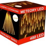 Lampki choinkowe meteory 480 LED WW (50)