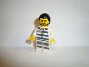 LEGO CITY FIGURKA cty0871 - ZŁODZIEJ, WIĘZIEŃ 60174