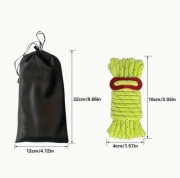 Zielone linki do namiotu 6szt 4mmx4m