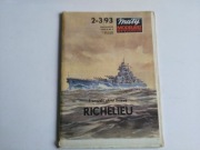 Mały Modelarz nr 2-3/1993, Francuski okręt liniowy Richelieu