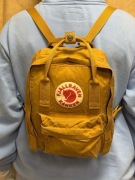 Plecak Fjallraven Kanken Mini musztardowy