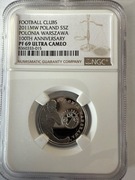 5 Złotych - Polonia Warszawa Polska 2011 Srebro 