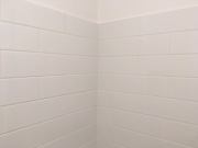 PŁYTKI ŚCIENNE CERAMICZNE METRO BIANCO POŁYSK 10X30 CM