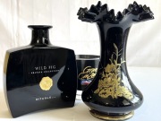 WILD FIG.RITUALS."Złoty"emblemat,SZKŁO HIALITOWE, ZESTAW.