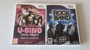 Rock Band + U-Sing = 2w1 Nintendo Wii