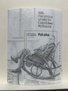 ZNACZEK ARKUSZ 4377 100 ROCZNICA URODZIN CZESŁAWA MIŁOSZA 2011