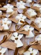 Świeczki mini aniołki podziękowania dla gości 