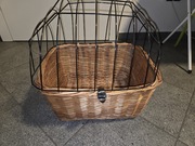 Wiklinowy koszyk na rower
