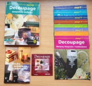 Decoupage - dwie książki, płyta i osiem broszur z Gazety Wyborczej