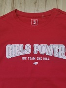 Bawełniana bluzka 4f  i bluza dla dziewczynki 