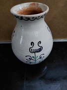 Dzbanek ceramiczny z motywem kaszubskim