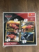 Puzzle Trefl 4 in 1 Cars