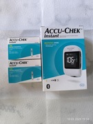 Glukometr Accu-Chek Instant – 200 szt pasków – Pełny zestaw z akcesoriami