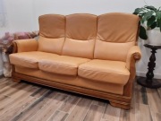 Sofa Gustaw rozkładana meble Pyka lity dąb