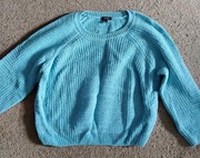 Sweter turkusowy River Island