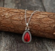 Łańcuszek z wisiorkiem Wiktoriański