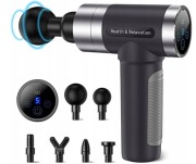 Milcea Pistolet Do Masażu Masażer Ręczny Ciała 6w1