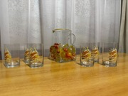 Jesienny zestaw dzbanek plus 6 literatek