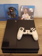 PlayStation 4 + Oryginalny Pad+ Fifa i God Of War