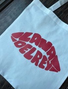 Torba tote bag lana del rey black white