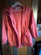 Parka płaszczyk wiosenny różowy roz 140 cm Reserved