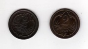 AUSTRIA - Przedwojenne 2 grosze - 1894, 1902