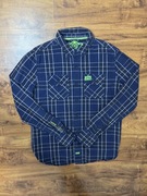 Koszula w kratkę bawełniana w kratę z kieszonkami shirt Superdry rozmiar L