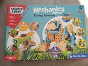 Klocki konstrukcyjne zabawne zwierzątka Clementoni