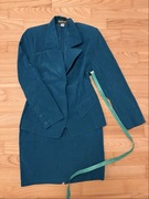 Garsonka damska zielona, morska 36, garnitur,kostium damski