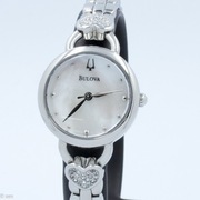 Zegarek damski bulova 96X126 Perłowa tarcza