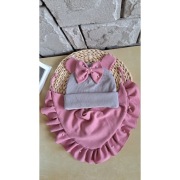 Czapka kokarda i chusta