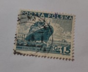 Zestaw z 21 znaczków pocztowych Fi 282. 1935 15 gr 
