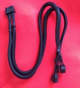 Nowy Kabel Modularny 12 Pin Do 2x PCIE 6+2 Pin  Do Karty Graficznej