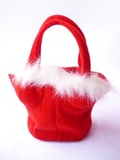 Kup 3 rzeczy zapłać za 2, torebka Mikołajka śnieżynka mikołajki czerwona