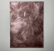 Obraz strukturalny 3D rose gold