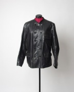 Szwedzka kurtka z koziej skóry bryggarfrack lata 50/60-te vintage workwear