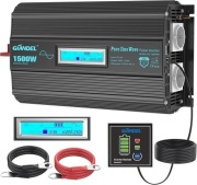 Giandel 1500 W – Przetwornica Napięcia 12 V na 230 V | Czysta Sinusoida 2AC