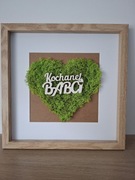 Obraz z mchu chrobotek 