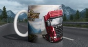 Euro Truck Simulator 2 gra prezent dla gracza kubek ceramiczny