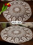 PROMOCJA Serwetka do koszyczka ręcznie robiona nowa 100% bawełna 49cm