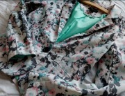 HIT ! Damski żakiet w kwiaty ! :) Cudowny kolor !