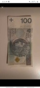 Banknot 100zl rarytas z obiegu 66666