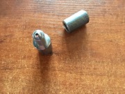 Toczony Zawias z kulka Fi 35 spawalne 