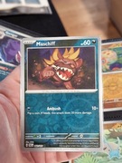 Karta Pokemon Maschiff (PAF 062) Reverse Holo 