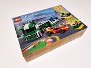 LEGO Creator 31113 – Samochód Wyścigowy Transporter 3 w 1
