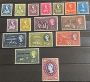 Stare Znaczki Pocztowe 1960 KUT Elżbieta II Fauna i Flora pełna seria 