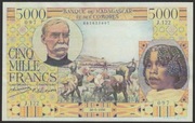 MADAGASKAR 5000 FRANKÓW 1950 - J.122