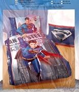 SUPERMAN - Pościel dziecięca 140x200 + 70x90 