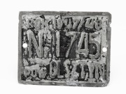 Tabliczka rejestracyjna roweru, POWIAT OLSZTYŃSKI