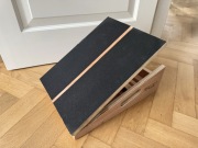 SLANT BOARD 4FIZJO drewniana platforma do ćwiczeń - stan idealny